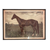 Framed Horse Print