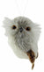 Fur Owl Ornament