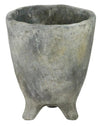 Cement Footed Vase