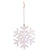 Wooden Snowflake, rounded