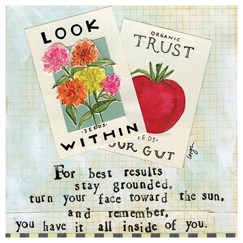 Greeting Card - Look Within