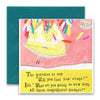 Greeting Card - Feathers**