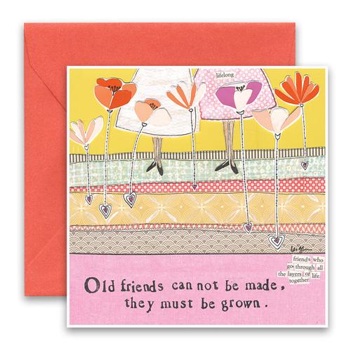 Greeting Card - Old Friends