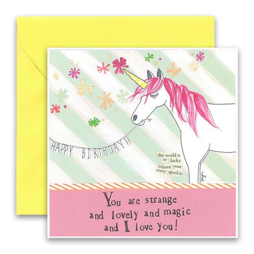 Greeting Card - Unicorn