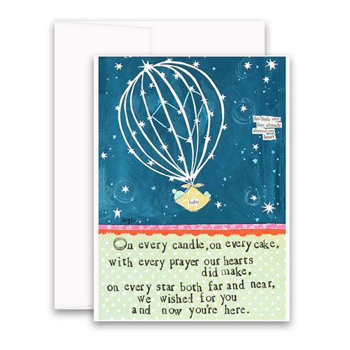 Greeting Card - Wished for You**