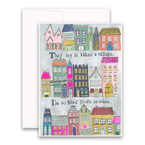 Greeting Card - Takes a Village