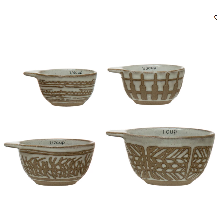 Patterned Measuring Cups