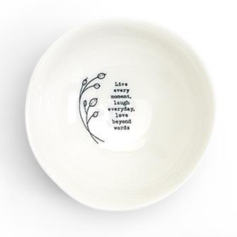 Porcelain Bowl (large) - Love Beyond Words