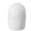 White Boho Ceramic Vase, white