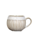 Striped Mug, white