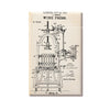 Wine Press Patent Diagram Magnet