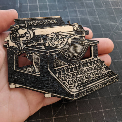 Woodstock Typewriter Magnet
