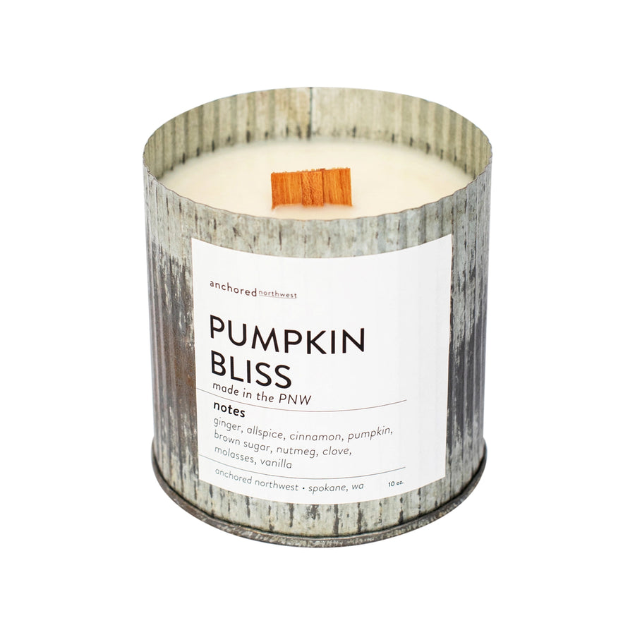 Wood Wick Candle - Pumpkin Bliss