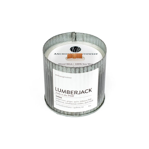 Wood Wick Candle - Lumberjack