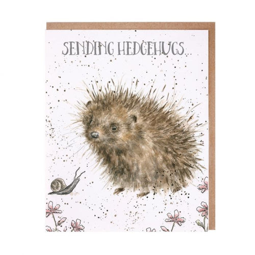 Greeting Card - Hedgehugs