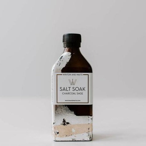Salt Soak - Charcoal Sage (large)