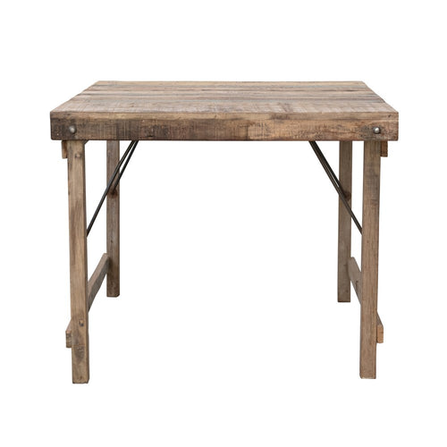 Reclaimed Wood Folding Table