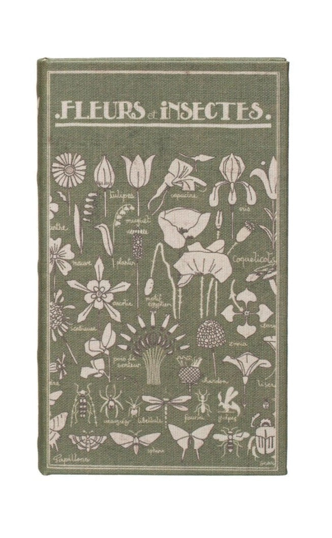 Book Box - Fleurs and Insects (medium)