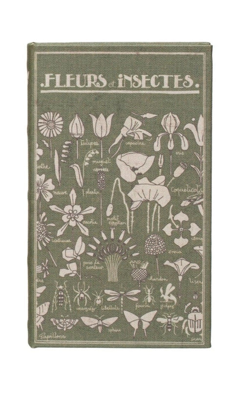 Book Box - "Fleurs & Insects" (medium)