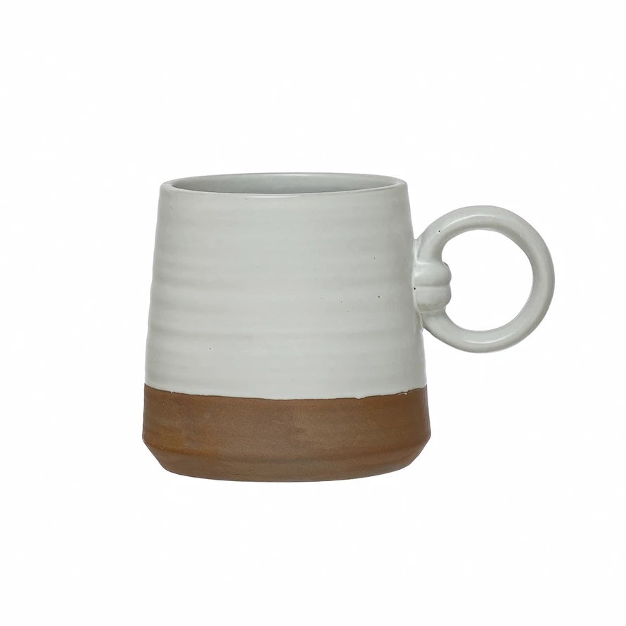 Reactive Glaze Mug, matte white