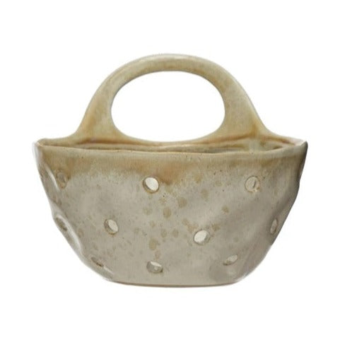 Stoneware Colander