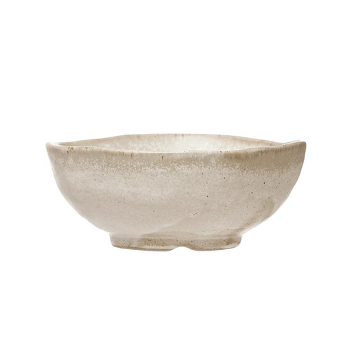 Stoneware Reactive Glaze Bowl