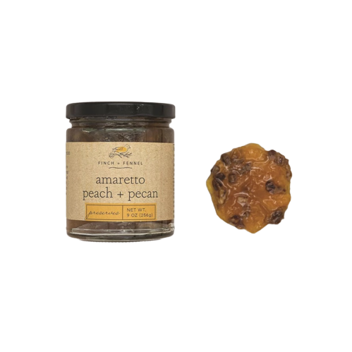 Amaretto Peach Pecan Preserves