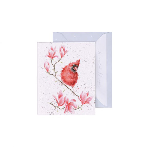 Gift Enclosure Card - Blossom, cardinal