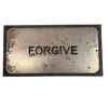 Metal Sign "Forgive" - framed
