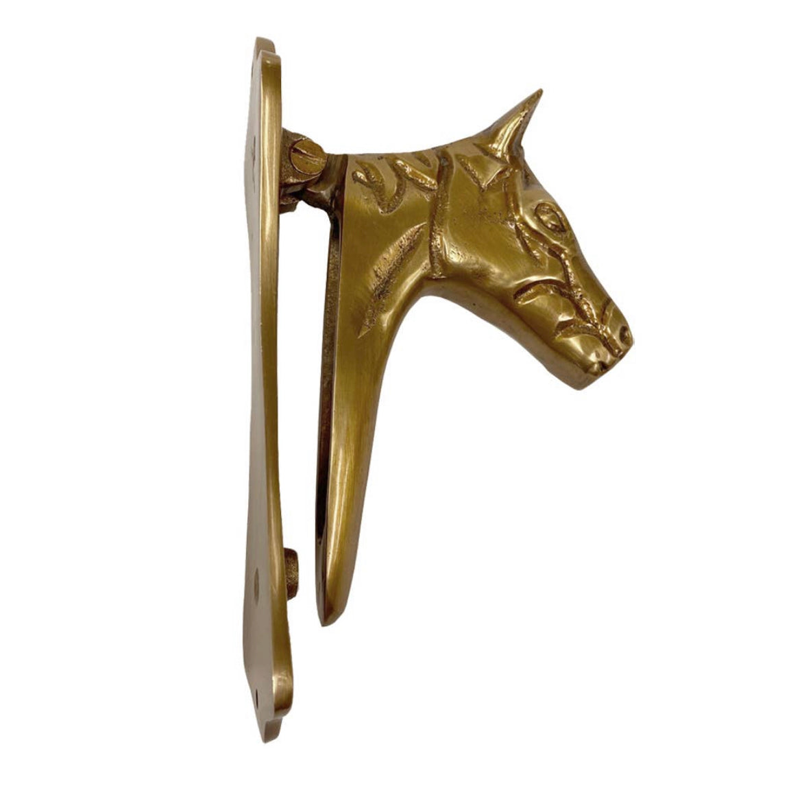 Brass Horse Door Knocker