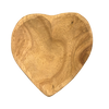 Wood Heart Bowl, natural