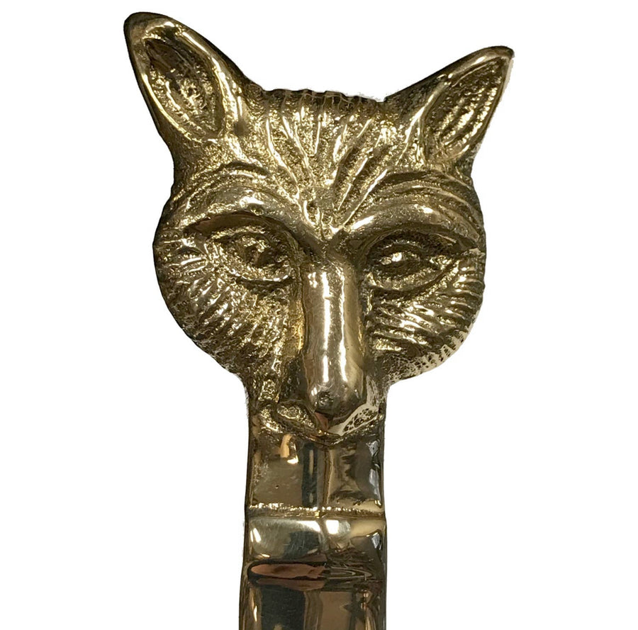 Brass Fox Letter Opener