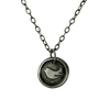Bird Necklace, silver
