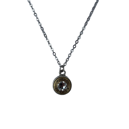 Bullet Necklace, silver
