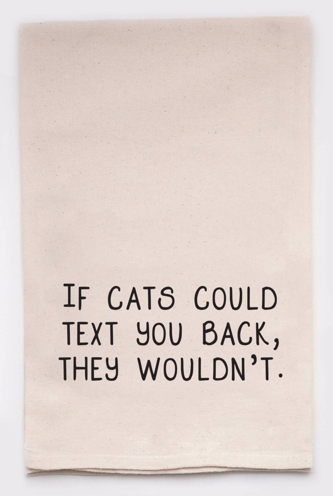 Dish Towel - Texting Cats