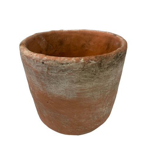 Weathered Cement Pot (small)