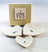 I Love You Stackable Hearts - (3)