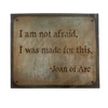 Metal Sign "I Was Made for This" - framed