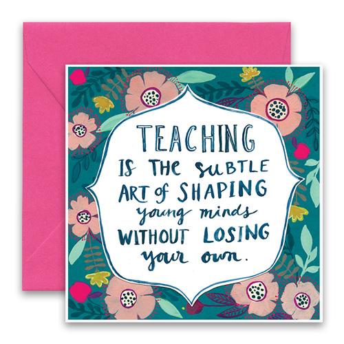 Greeting Card - Shaping Young Minds