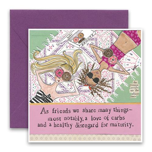 Greeting Card - Love of Carbs